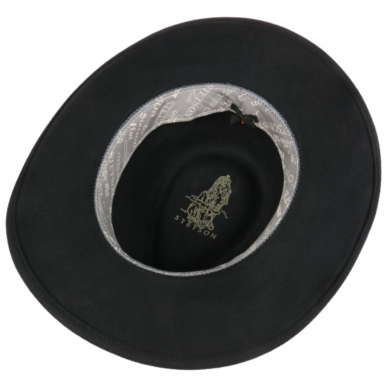 Kingsley Vitafelt Hat Black - Stetson Kingsley Vitafelt Hat Black - Stetson