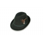 Chapeau Tyrolien Noir Charentes des Deux Mondes compliant