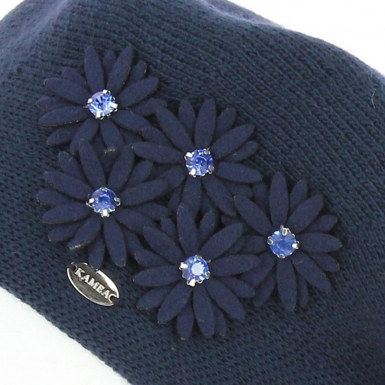 Tala Women's Beret Navy Blue - Traclet