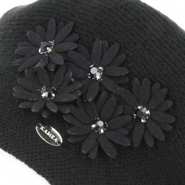 Béret Femme Tala Noir - Traclet