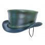 Hampton Half Top Hat Olive Leather - Head'nHome