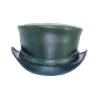 Hampton Leather Half Top Hat Olive - Head'nHome Reference: 17669| Traclet Hat Shop
