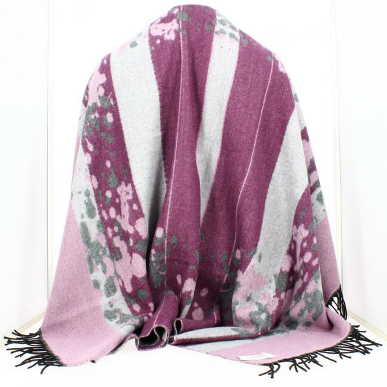 Poncho Motifs Rorschach gris verso - Traclet