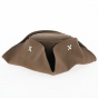 Leather tricorn hat - Jack Sparrow