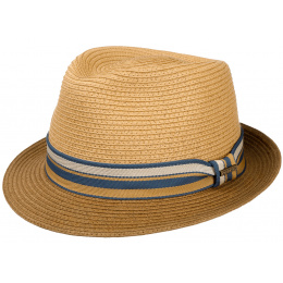 Chapeau Trilby Scriba Toyo Marron Clair - Stetson
