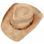 Western Cowboy Hat Natural Raffia Straw - Stetson
