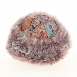Toque Brigitte Aztec Pattern Parma - Traclet