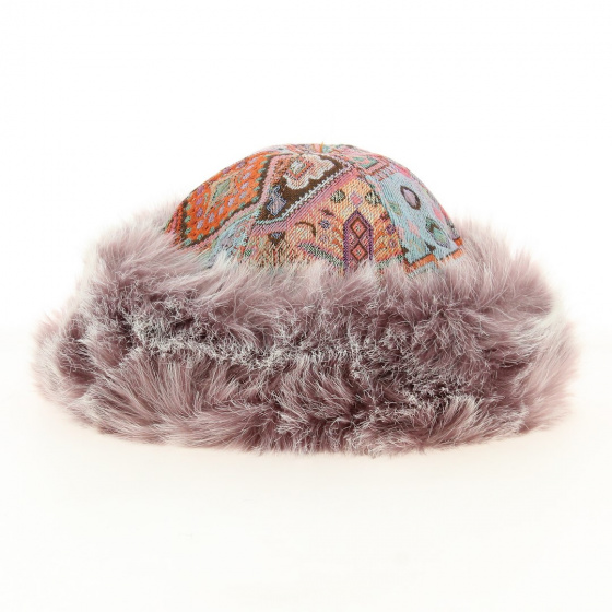 Toque Brigitte Aztec Pattern Parma - Traclet