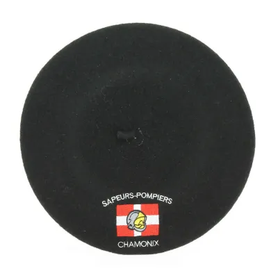 Béret broderie Sapeurs-pompiers Chamonix - Traclet