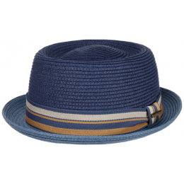 Porkpie Scriba Toyo Blue Hat - Stetson