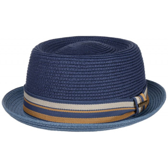 Porkpie Scriba Toyo Blue Hat - Stetson