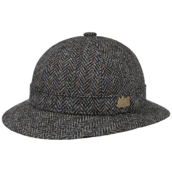 English Bob Deerstalker Harris Tweed Grey - Stetson