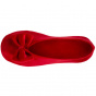 Women's ballerina slippers Red bow - Isotoner