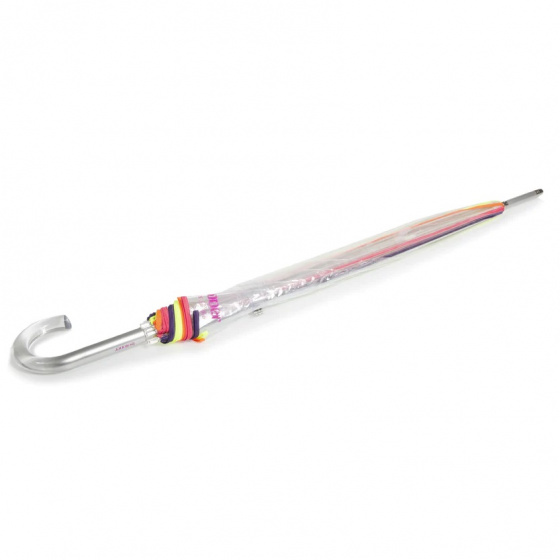 Parapluie Cloche Transparent Néon - Isotoner