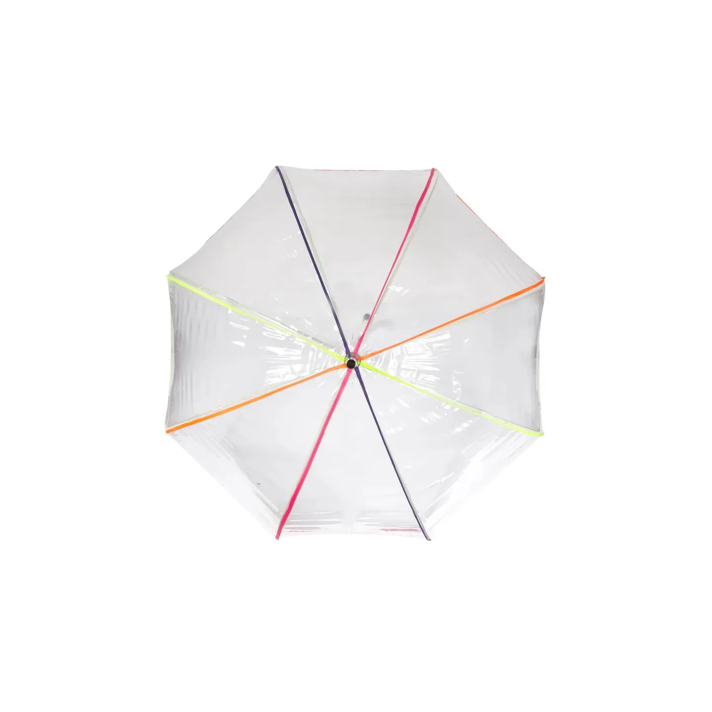 Parapluie Cloche Transparent Néon - Isotoner