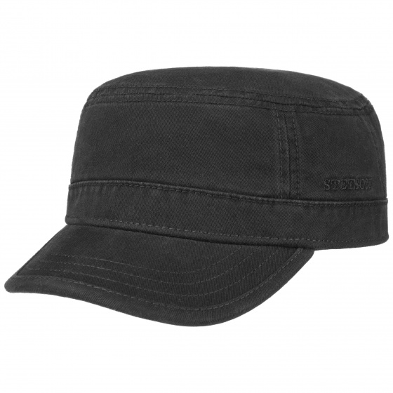 Army Cap Gosper Black UPF 40+ - Stetson