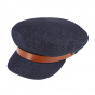 Blue Cotton Sailor Cap - Traclet