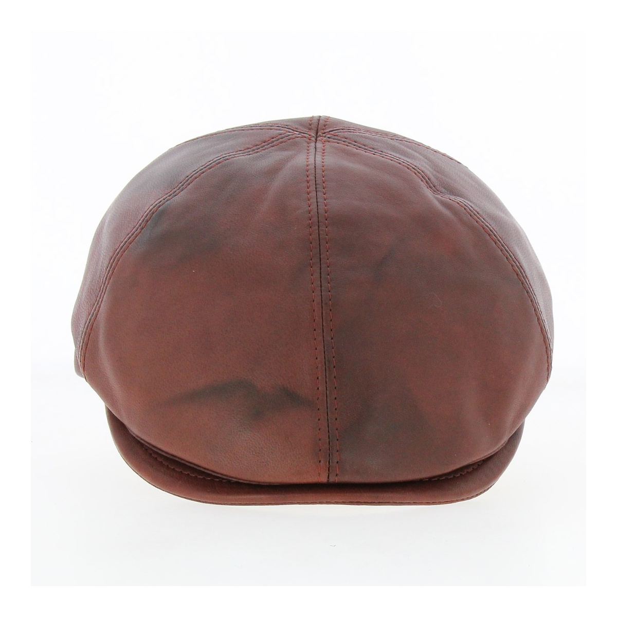 leather gavroche cap Reference : 8654 | Chapellerie Traclet