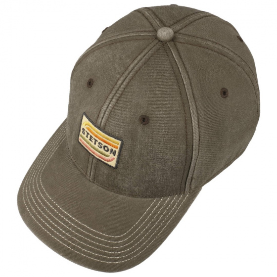 Casquette Kona Baseball Coton Olive - Stetson