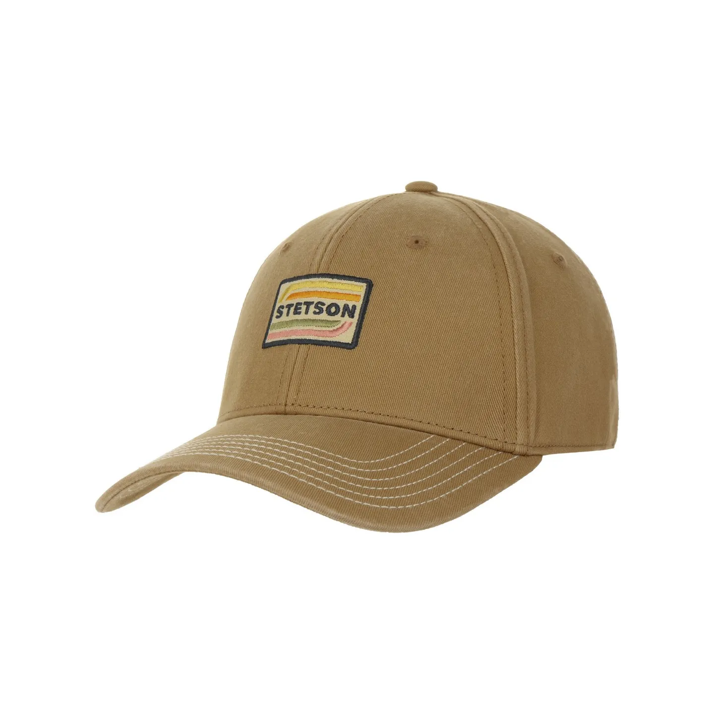 Kona Baseball Cap Cotton Camel - Stetson