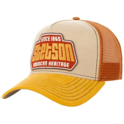 Casquette Trucker Coton American Heritage Brickstone - Stetson