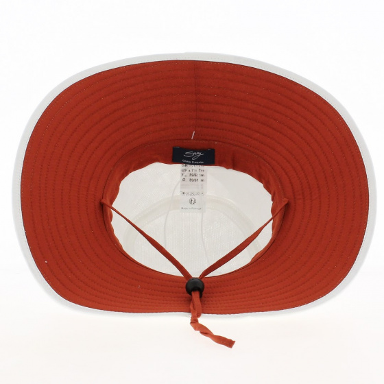 Chapeau bob Bord de mer Terracotta - Soway Chapeau bob Bord de mer Terracotta - Soway