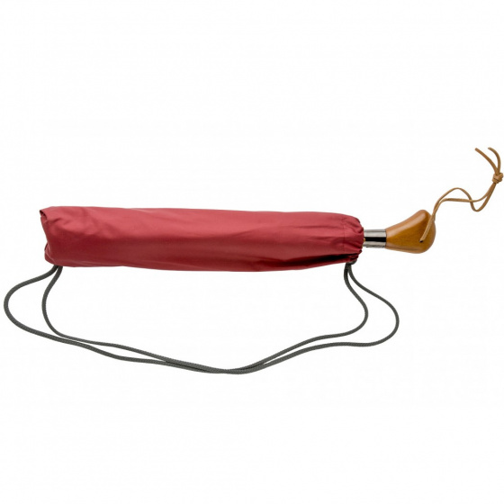 Automatic folding burgundy golf umbrella - Piganiol Automatic folding burgundy golf umbrella - Piganiol