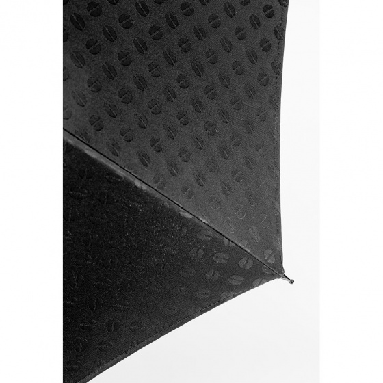 Parapluie Canne Manuel Homme Arabica Noir - Piganiol