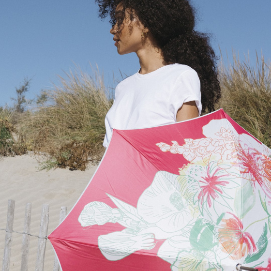 Parapluie femme pliant UPF 50 Floraison - Piganiol