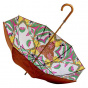 Coco Banana lined cane umbrella for women - Piganiol
