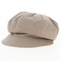 Gavroche Elorine Linen Taupe Cap - Mtm