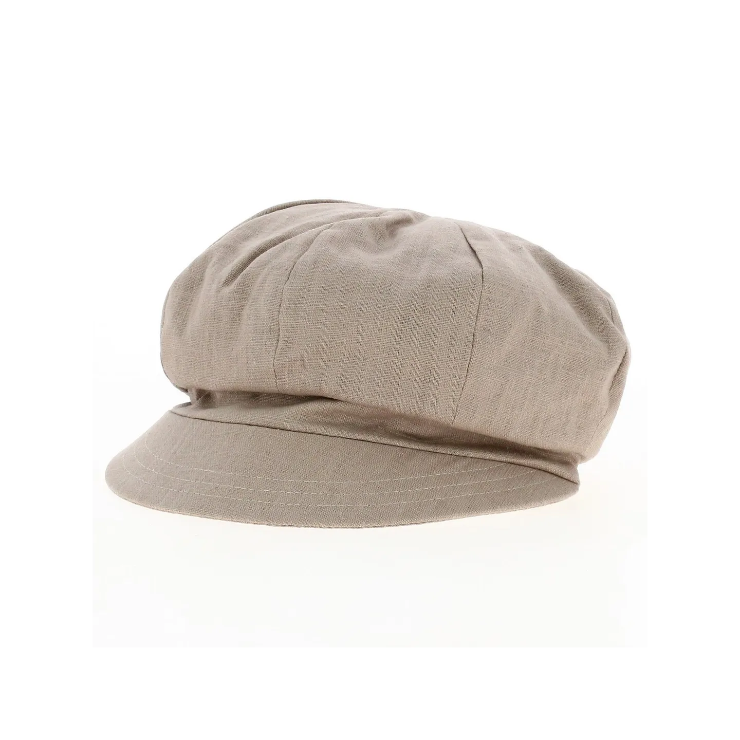 Casquette Gavroche Elorine Lin Taupe - Mtm