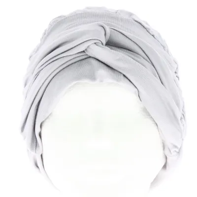 Turban chimiothérapie Samra Gris Souris - Traclet