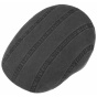 Madison Flat Cap Washed Black Cotton - Stetson