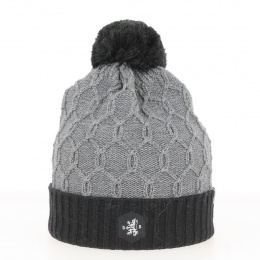 Ouessant Grey - White Bonnet Pompon