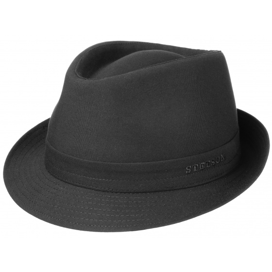 Teton Cotton Hat Black UPF 40+ - Stetson