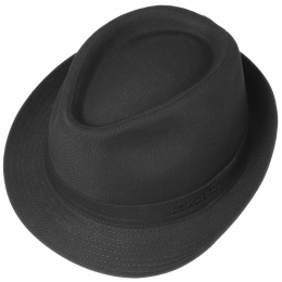 Teton Cotton Hat Black UPF 40+ - Stetson