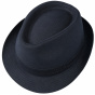 Navy Teton Fabric Hat - Stetson