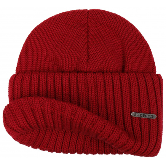Northport Red Beanie - Stetson