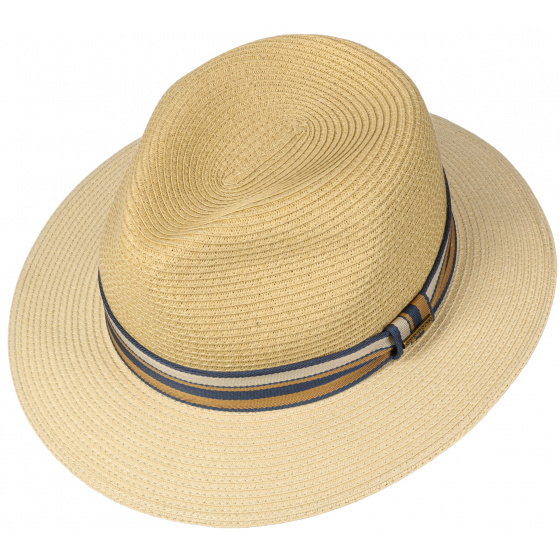 Beige Romaro Toyo Traveller Hat with UV 40+ protection - Stetson Beige Romaro Toyo Traveller Hat with UV 40+ protection - Stetson