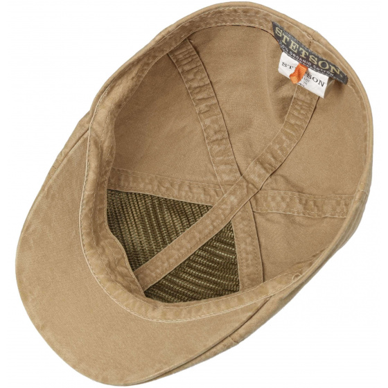 Casquette Texas Organic Beige Foncé - Stetson Casquette Texas Organic Beige Foncé - Stetson