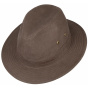 Traveller Hat Virginia Organic Cotton Brown - Stetson