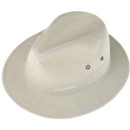Traveller Virginia Hat Organic Cotton Beige-Stetson