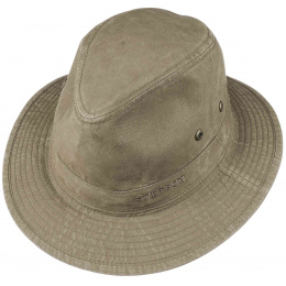 Chapeau Traveller Virginia Coton Biologique Kaki - Stetson