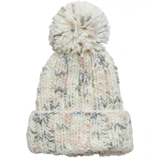 The Opal pompom hat - Coal