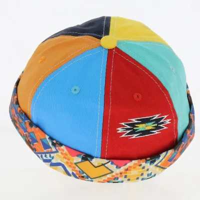 Bonnet Docker Coton Patchwork - Traclet