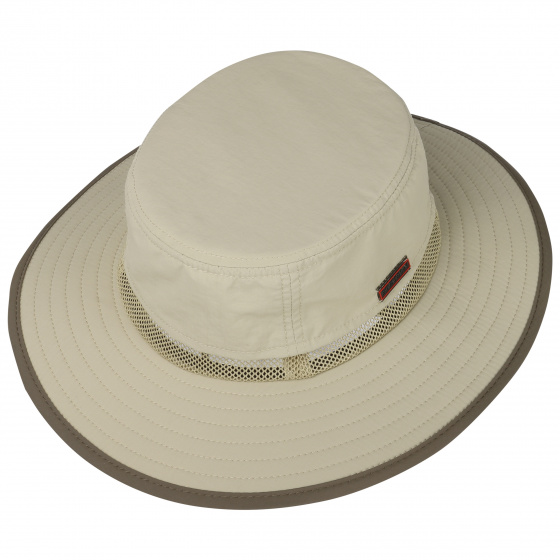Chapeau Baroudeur anti uv UP40+ Traveller Outdoor Beige - Stetson