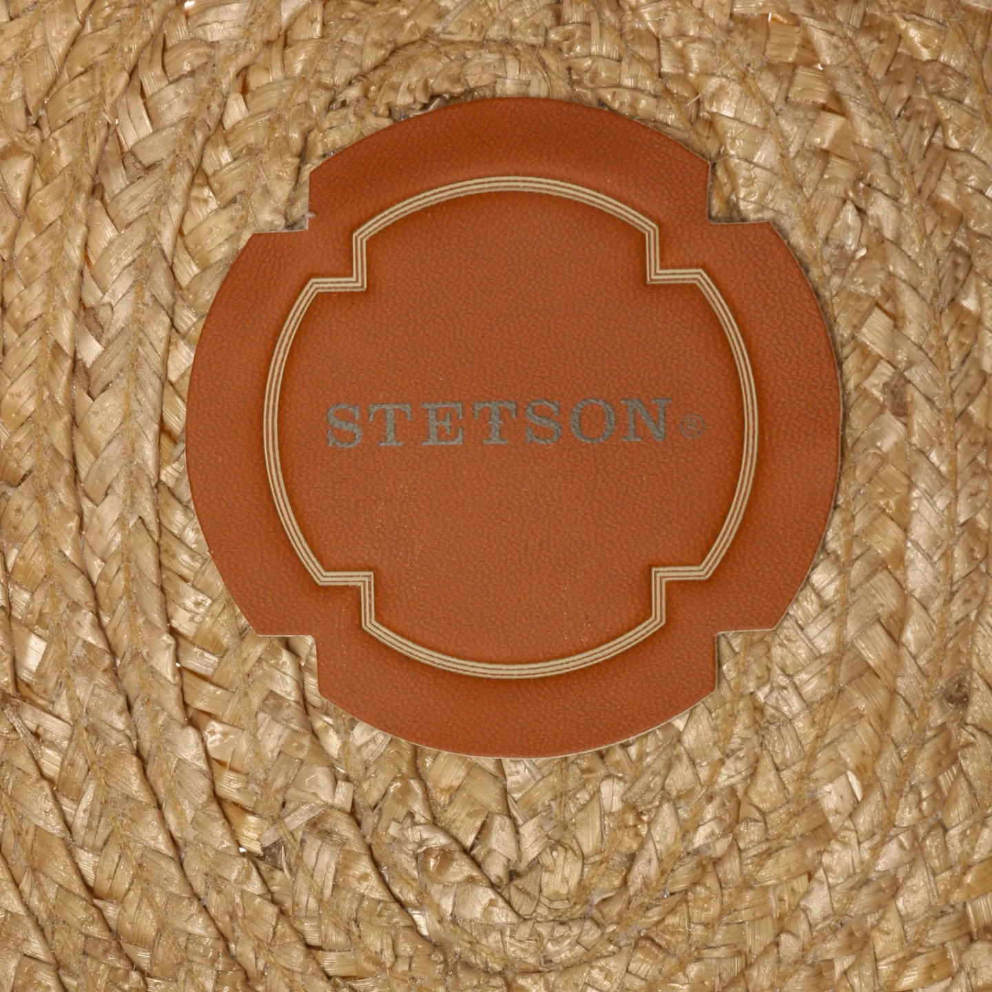 Canotier Paille Naturelle Ruban Rouge & Bleu Marine- Stetson Reference : 10172 | Chapellerie Traclet