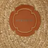 Canotier Paille Naturelle Ruban Rouge & Bleu Marine- Stetson Reference : 10172 | Chapellerie Traclet