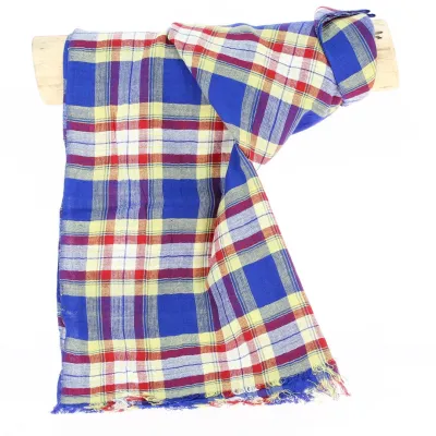 Cotton Plaid Scarf - Traclet Reference: 11227 | Traclet Hat Shop